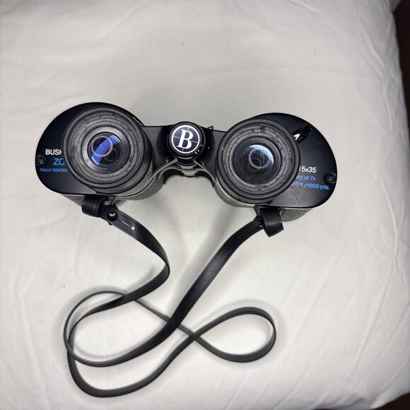BUSHNELL INSTAFOCUS ZOOM 7-15 X 35 BINOCULARS  Without Case  No Scratches - Picture 3 of 4